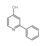 4-Hydroxy-2-phenylpyridine structure