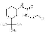 Urea,N-(2-chloroethyl)-N'-[3-(1,1-dimethylethyl)cyclohexyl]-结构式