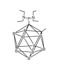 1-(p(n(c2h5)2)2)-2-(ch3)-1.2-c2b10h10结构式