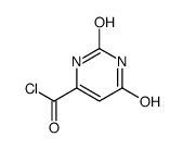 4-Pyrimidinecarbonyl chloride, 1,2,3,6-tetrahydro-2,6-dioxo- (9CI) structure