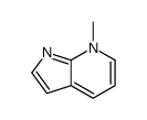 7-methylpyrrolo[2,3-b]pyridine结构式