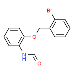 N-(2-(2-BROMOBENZYLOXY)PHENYL)FORMAMIDE Structure