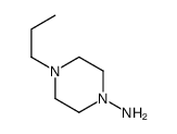 4-PROPYL-PIPERAZIN-1-YLAMINE Structure