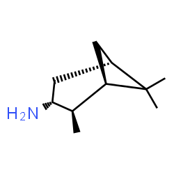 (1R,2R,3R,5S)-2,6,6-三甲基二环[3.1.1]庚烷-3-胺结构式