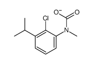 2-chloro-3-isopropylphenyl-N-methylcarbamate Structure