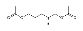 (R)-1,5-diacetoxy-2-methyl-pentane Structure
