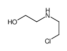 2-(2-chloroethylamino)ethanol Structure
