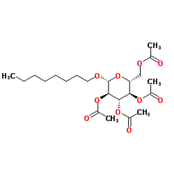 辛基-2,3,4,6-四-O-乙酰基-BETA-D-吡喃葡萄糖苷图片