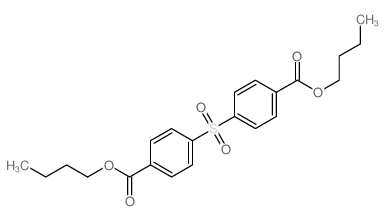 4,4-Sulfonylbis(benzoic acid), dibutyl ester Structure