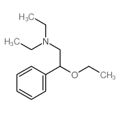 .beta.-Ethoxy-N,N-diethylphenethylamine picture