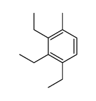 1,2,3-triethyl-4-methylbenzene结构式