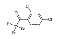2,2,2-tribromo-1-(2,4-dichlorophenyl)ethanone结构式
