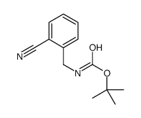 2-Methyl-2-propanyl (2-cyanobenzyl)carbamate structure