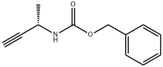 (S)-(1-Methyl-prop-2-ynyl)-carbamic acid benzyl ester Structure