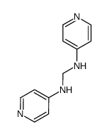 N,N'-bis(4-pyridinyl)methanediamine结构式
