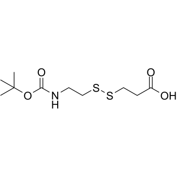 Boc-NH-ethyl-SS-propionic acid picture