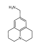 1-(2,3,6,7-tetrahydro-1H,5H-pyrido[3,2,1-ij]quinolin-9-yl)methanamine结构式