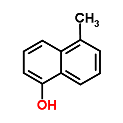 5-Methyl-1-naphthol Structure