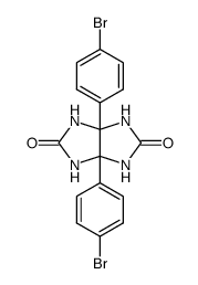 bis(4-bromophenyl)glycoluril结构式