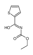 ethyl N-(thiophene-2-carbonyl)carbamate结构式