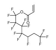 1,1,2,2,3,3,4,4,5,7,7,7-dodecafluoroheptyl prop-2-enoate Structure