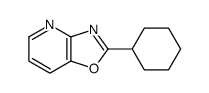 2-cyclohexyloxazolo[4,5-b]pyridine structure