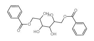 (6-benzoyloxy-2,3,4,5-tetrahydroxy-hexyl) benzoate结构式