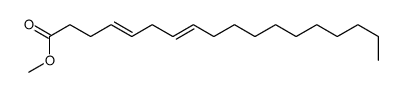 4,7-Octadecadienoic acid methyl ester结构式