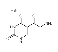 5-(2-aminoacetyl)-1H-pyrimidine-2,4-dione Structure