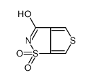 1,1-dioxothieno[3,4-d][1,2]thiazol-3-one结构式