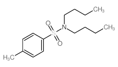 Benzenesulfonamide,N,N-dibutyl-4-methyl-结构式