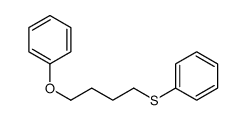 4-phenoxybutylsulfanylbenzene Structure