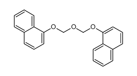 1-(naphthalen-1-yloxymethoxymethoxy)naphthalene结构式