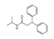 N-Isopropyl-3,3-diphenyl-propionamid结构式