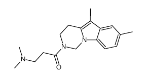 2-(3-Dimethylaminopropionyl)-5,7-dimethyl-1,2,3,4-tetrahydropyrimido[1,6-a]indole picture