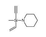 ethenyl-ethynyl-methyl-piperidin-1-ylsilane结构式