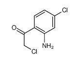 Ethanone, 1-(2-amino-4-chlorophenyl)-2-chloro- (9CI) structure