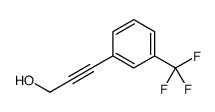 3-(3-(trifluoromethyl)phenyl)prop-2-yn-1-ol Structure