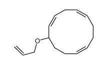 12-prop-2-enoxycyclododeca-1,4,8-triene结构式