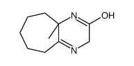 2,3,5,6,7,8,9,9a-Octahydro-9a-methyl-1H-cycloheptapyrazin-2-one结构式