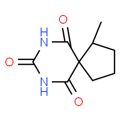 7,9-Diazaspiro[4.5]decane-6,8,10-trione,1-methyl-(5CI) Structure