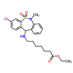 Tianeptine Ethyl Ester structure