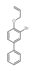 2-bromo-4-phenyl-1-prop-2-enoxy-benzene structure