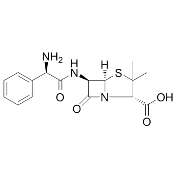 氨苄西林结构式