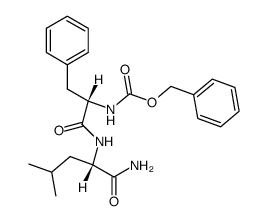Cbz-L-Phe-L-Leu-NH2结构式