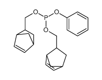 Phosphorous acid bis[(bicyclo[2.2.1]hept-5-en-2-yl)methyl]phenyl ester structure