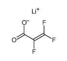 trifluoroacrylic acid, lithium salt结构式