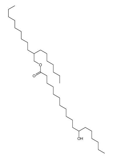 2-heptylundecyl 12-hydroxyoctadecanoate Structure