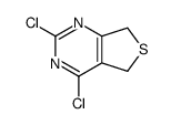 2,4-dichloro-5,7-dihydrothieno[3,4-d]pyrimidine Structure
