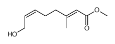 methyl (2E,6Z)-8-hydroxy-3-methylocta-2,6-dienoate结构式